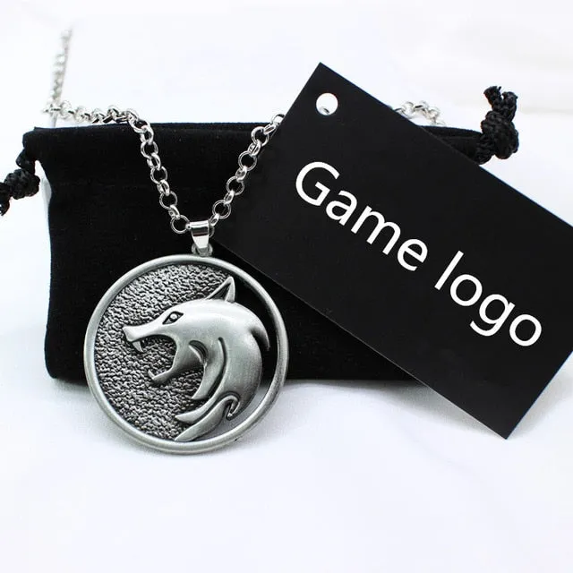 Wizard 3 Wild Hunt Game pendant necklace